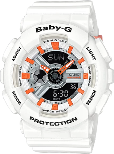купить часы наручные часы casio baby-g ba-110pp-7a2 с бесплатной доставкой | Купите часы КАСИО в интернет-магазине дилера CASIO.BAZA
