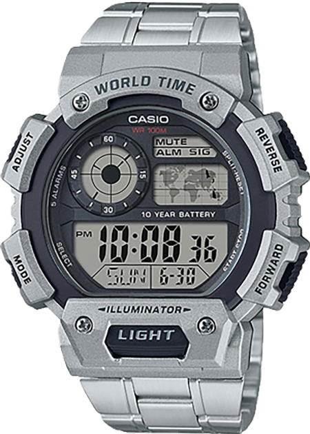 купить часы наручные часы casio collection ae-1400whd-1a с бесплатной доставкой | Купите часы КАСИО в интернет-магазине дилера CASIO.BAZA