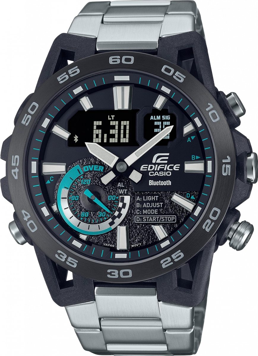 купить часы наручные часы casio edifice ecb-40db-1а с бесплатной доставкой | Купите часы КАСИО в интернет-магазине дилера CASIO.BAZA