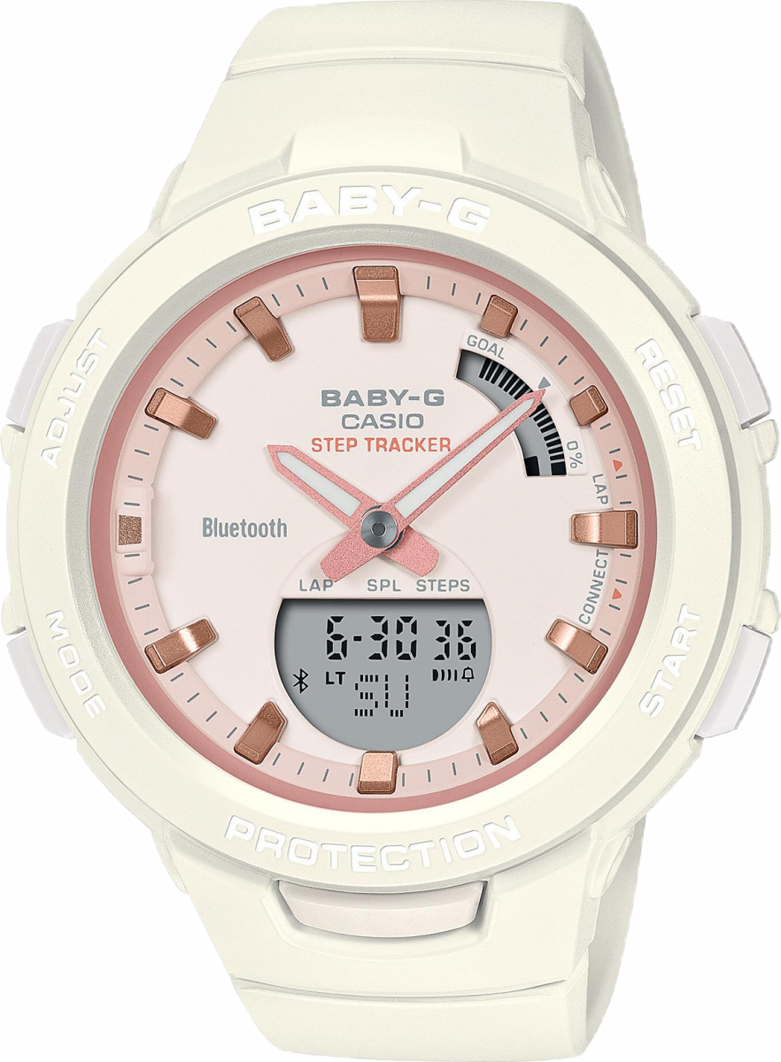 купить часы наручные часы casio baby-g bsa-b100cs-7a с бесплатной доставкой | Купите часы КАСИО в интернет-магазине дилера CASIO.BAZA