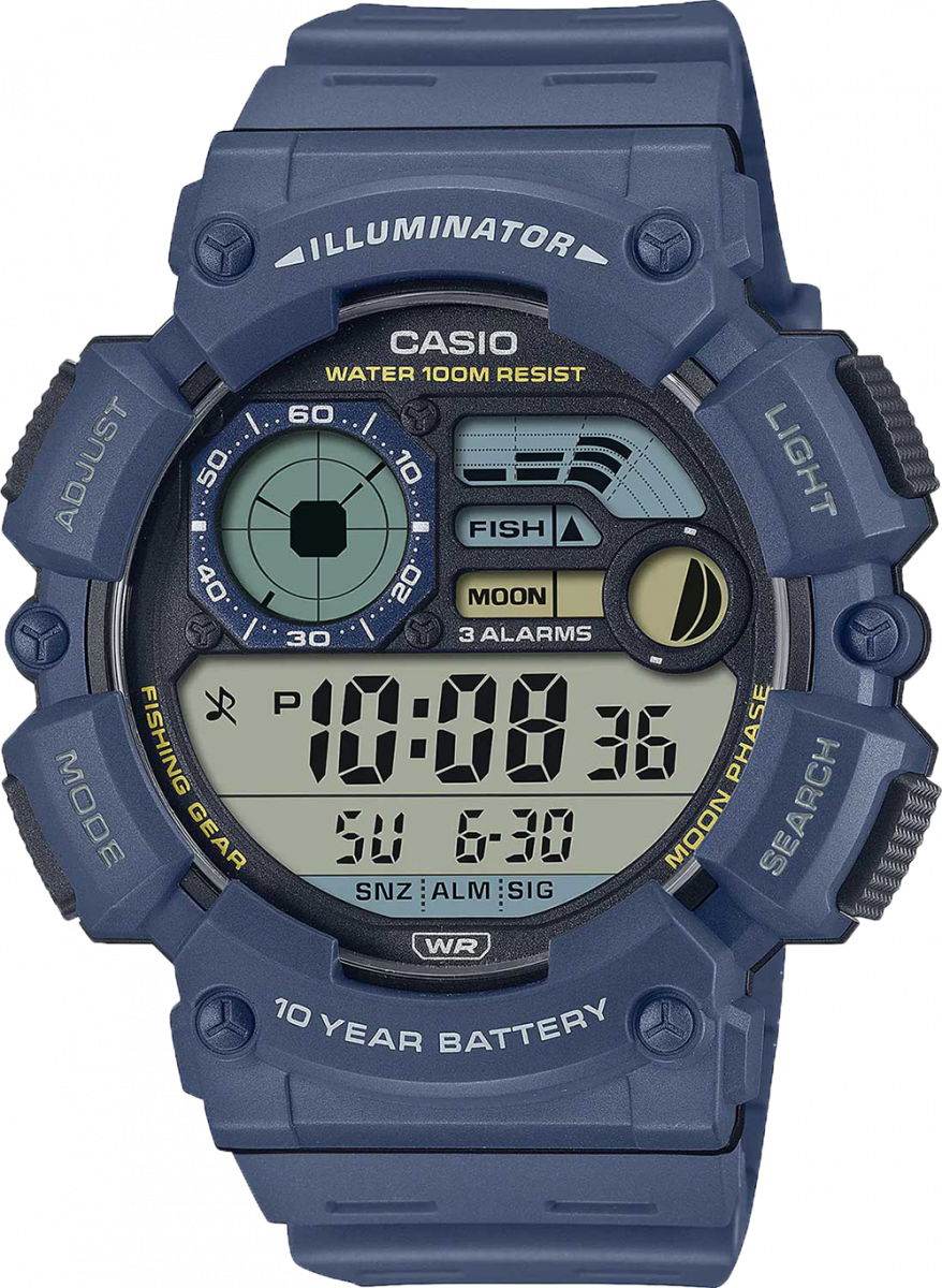 купить часы наручные часы casio collection ws-1500h-2a с бесплатной доставкой | Купите часы КАСИО в интернет-магазине дилера CASIO.BAZA
